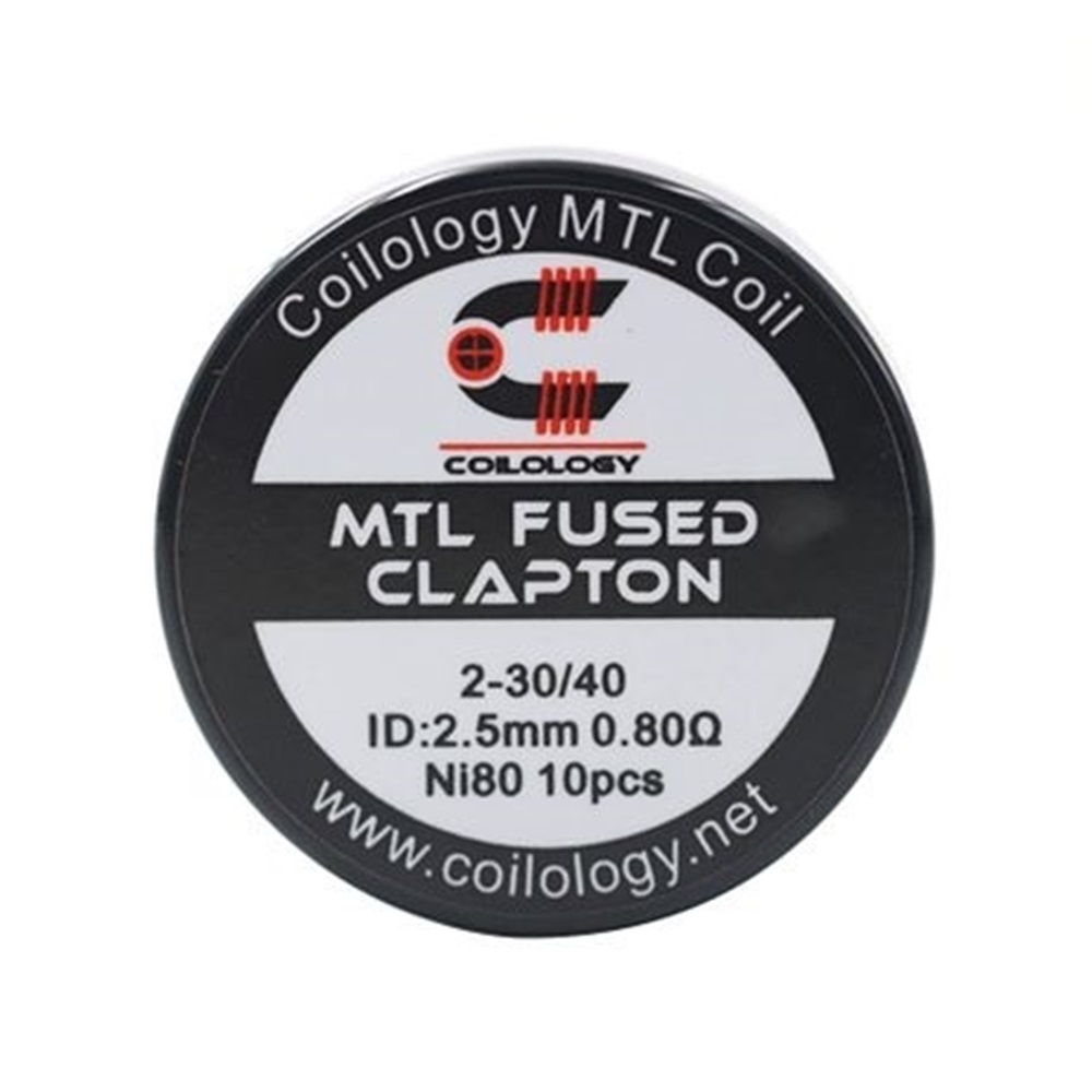 Picture of Coilology MTL Fused Clapton Coil Ni80 0.6ohm 10pcs