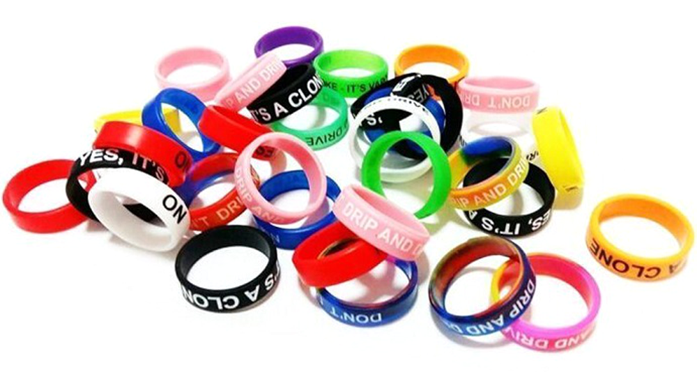 Picture of Decorative Silicone Ring Random Color