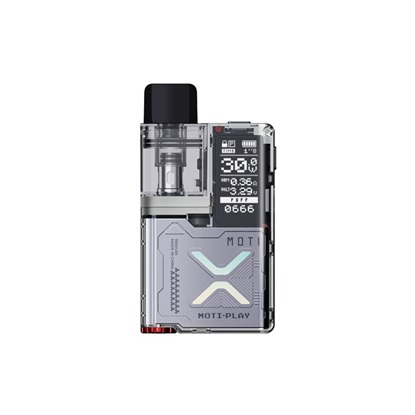 Picture of Moti Play Pod Kit 900mah 2ml (0.45ohm) Mirror Silver