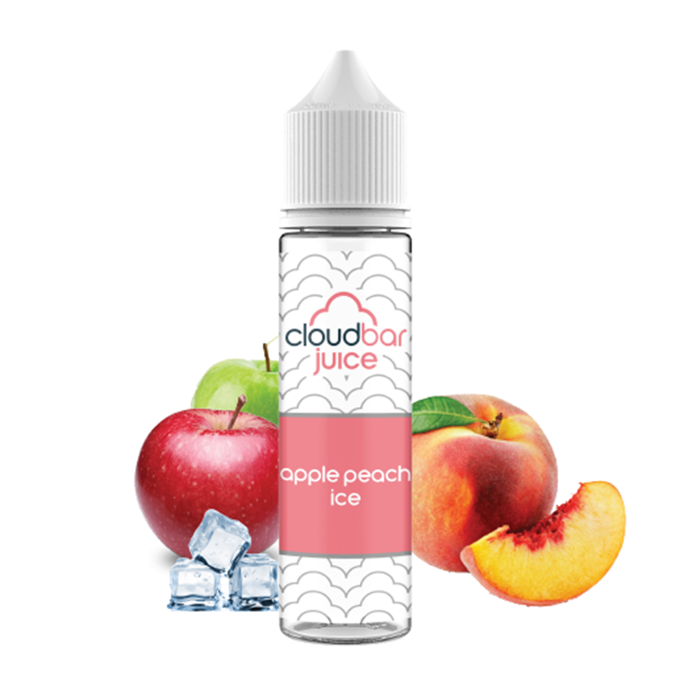 Picture of CloudBar Juice Apple Peach Ice 12ml/60ml
