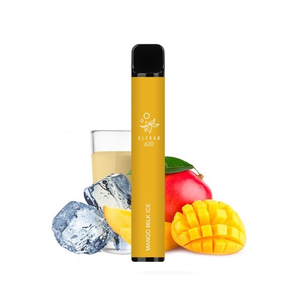 Picture of Elf Bar 600 Mango Milk Ice 20mg 2ml