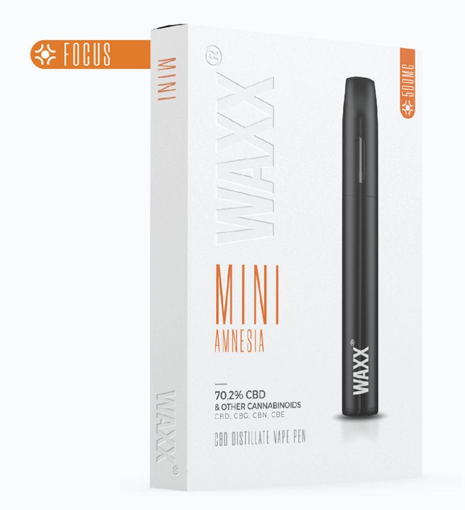 Picture of Waxx Mini Amnesia 70,2% CBD (Focus) 0.5ml