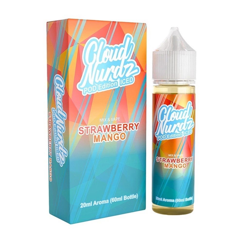 Picture of Cloud Nurdz Strawberry Mango Pod Edition Iced 20ml/60ml