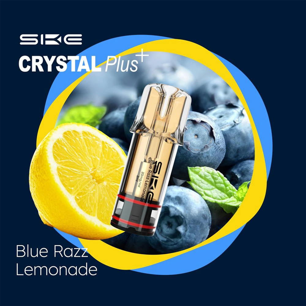 Picture of SKE Crystal Plus Pod Blue Razz Lemonade 20mg 2ml