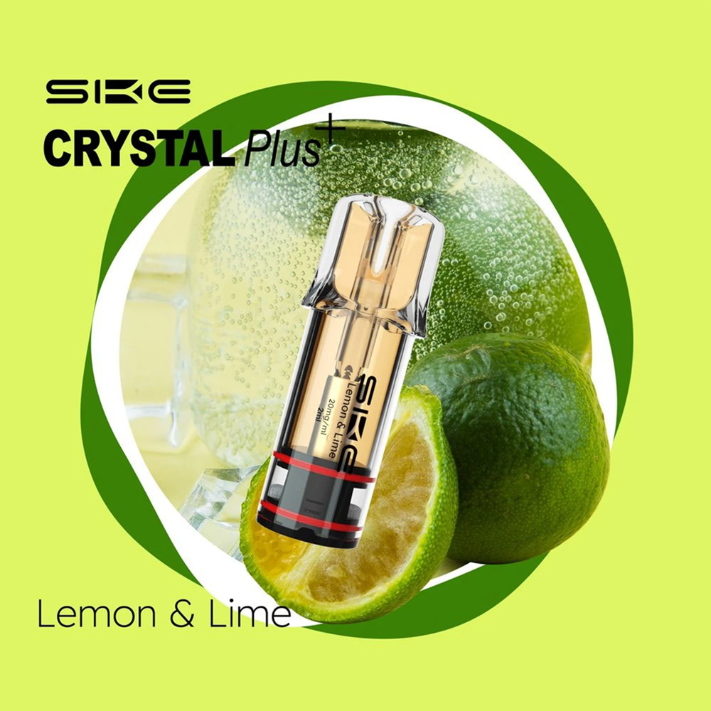 Picture of SKE Crystal Plus Pod Lemon Lime 20mg 2ml