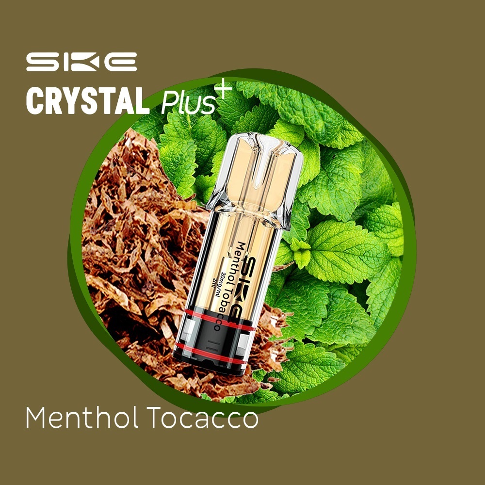 Picture of SKE Crystal Plus Pod Menthol Tobacco 20mg 2ml