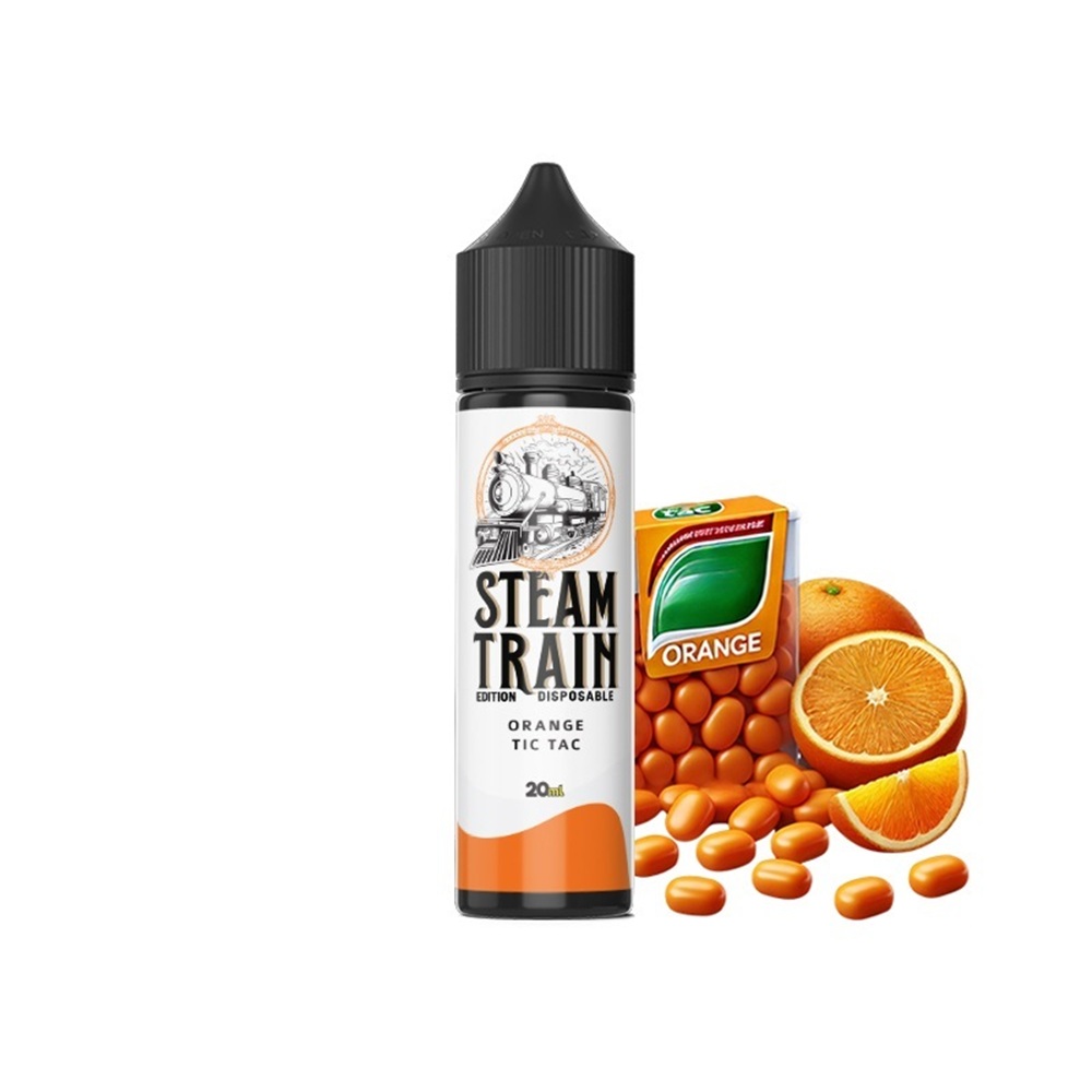 Picture of Steam Train Disposable Edition Orange Tic-Tac 20ml/60ml