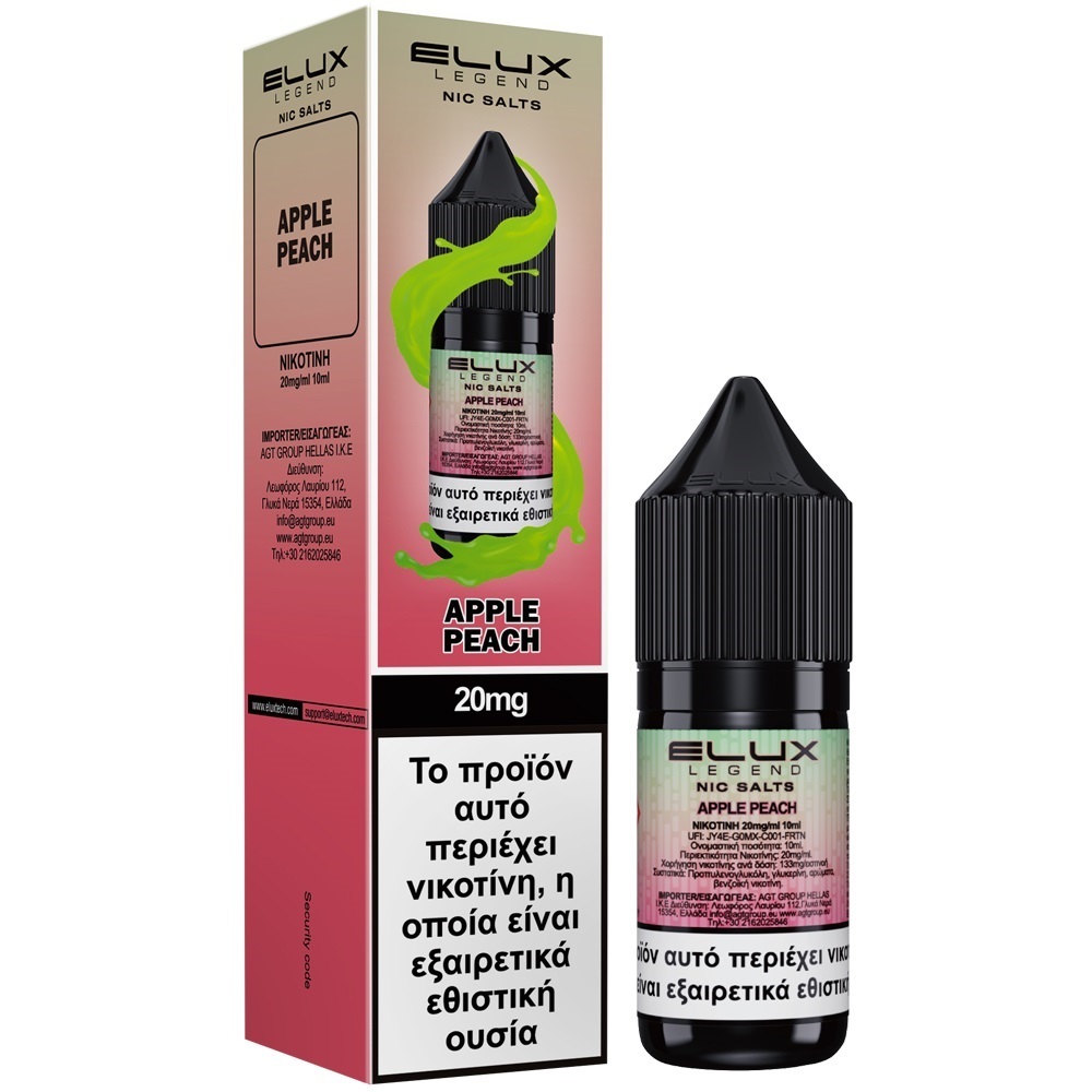 Picture of Elux Apple Peach Salt 20mg 10ml