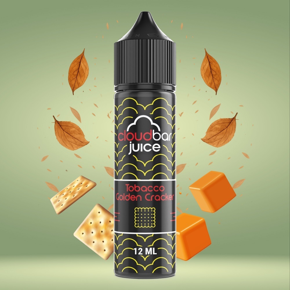 Picture of CloudBar Juice Tobacco Golden Cracker 12ml/60ml