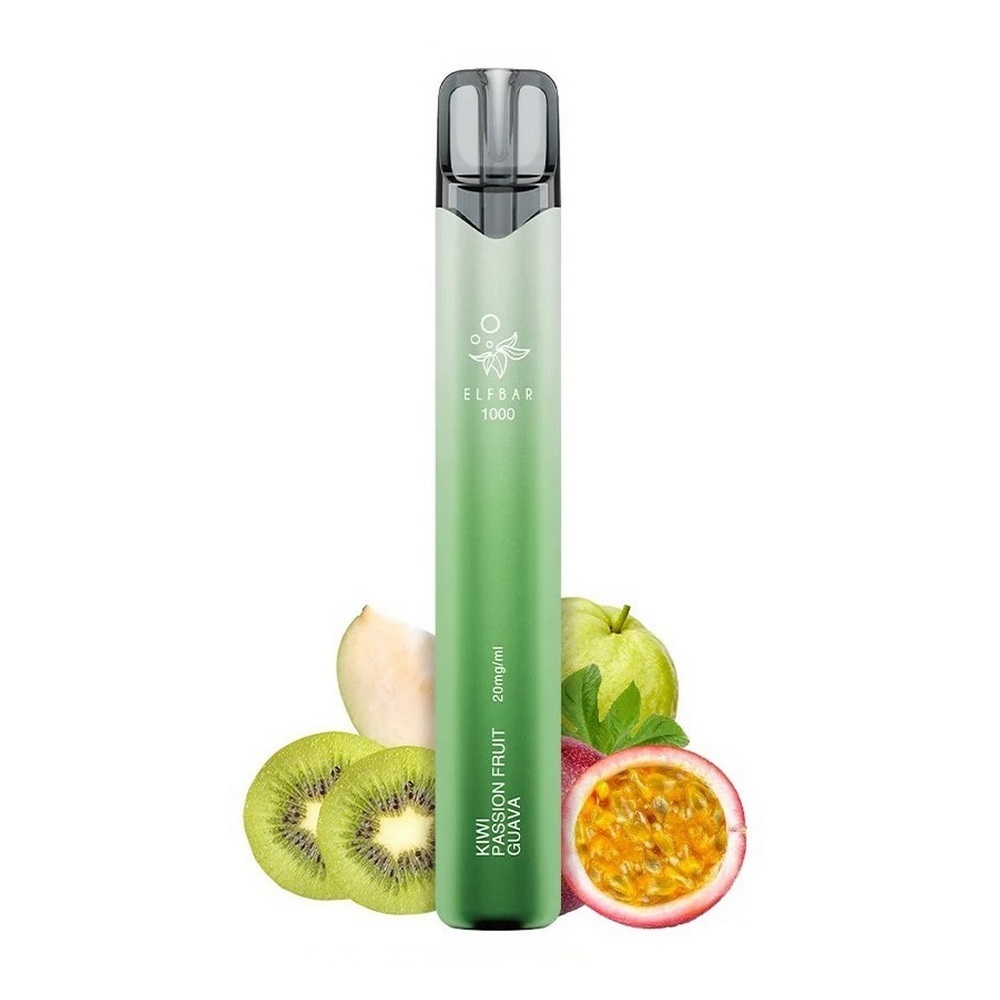 Picture of Elf Bar 1000 Kiwi Passion Fruit Guava 20mg 2ml