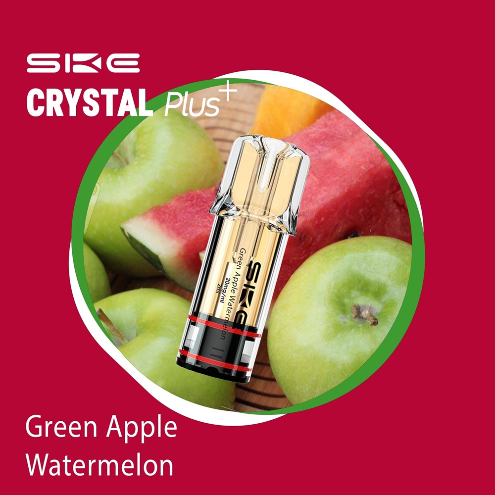 Picture of SKE Crystal Plus Pod Green Apple Watermelon 20mg 2ml