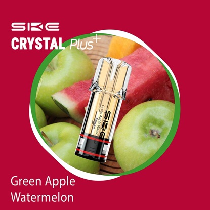 Picture of SKE Crystal Plus Pod Green Apple Watermelon 20mg 2ml