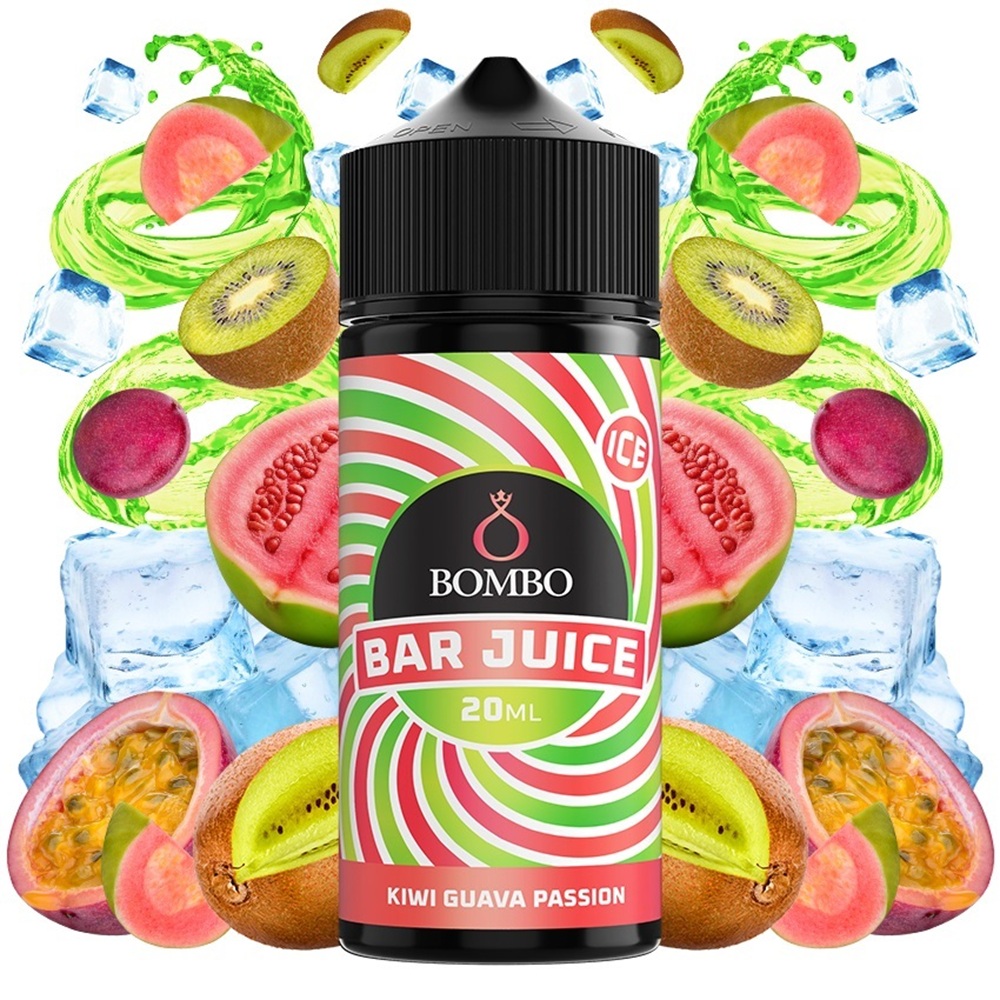Picture of Bombo Bar Juice Kiwi Guava Passion 20ml/120ml