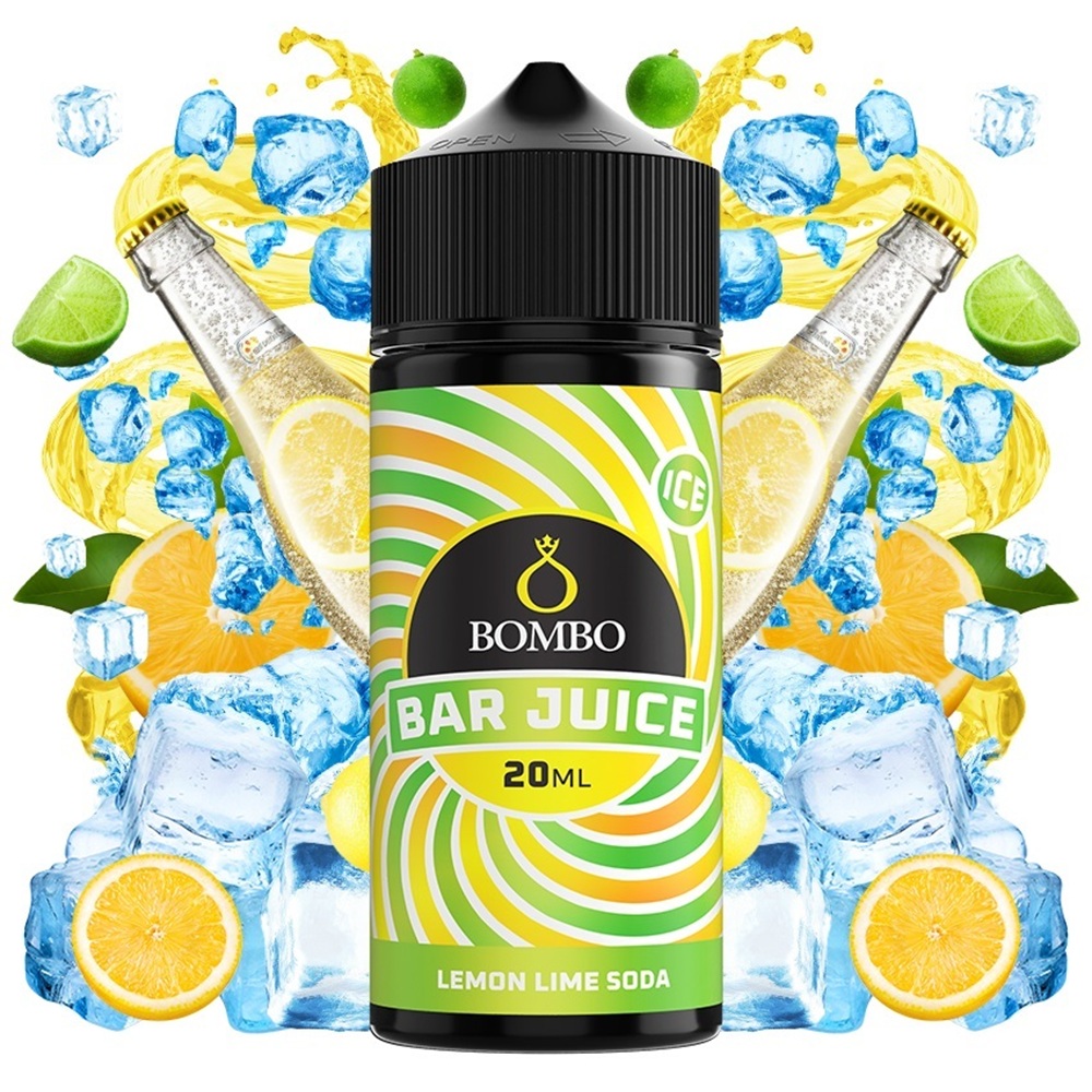 Picture of Bombo Bar Juice Lemon Lime Soda 20ml/120ml