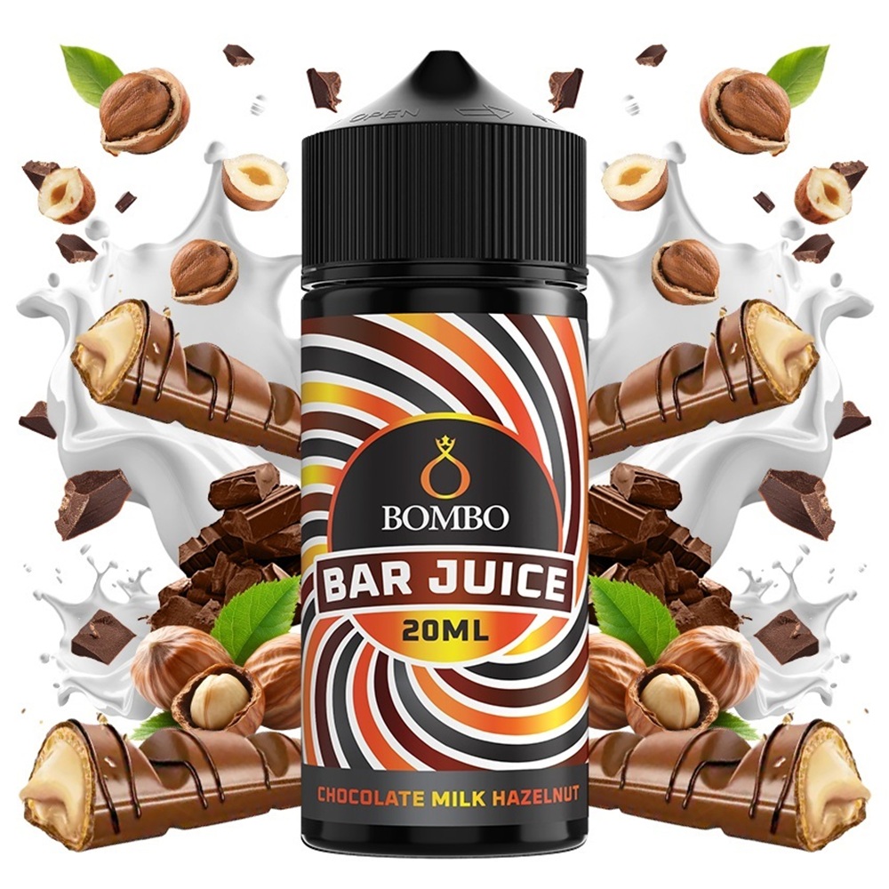Picture of Bombo Bar Juice Chocolate Milk Hazelnut 20ml/120ml