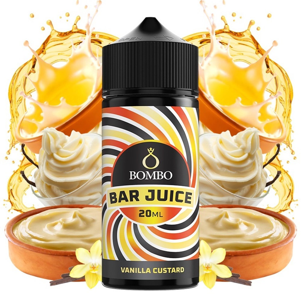 Picture of Bombo Bar Juice Vanilla Custard 20ml/120ml
