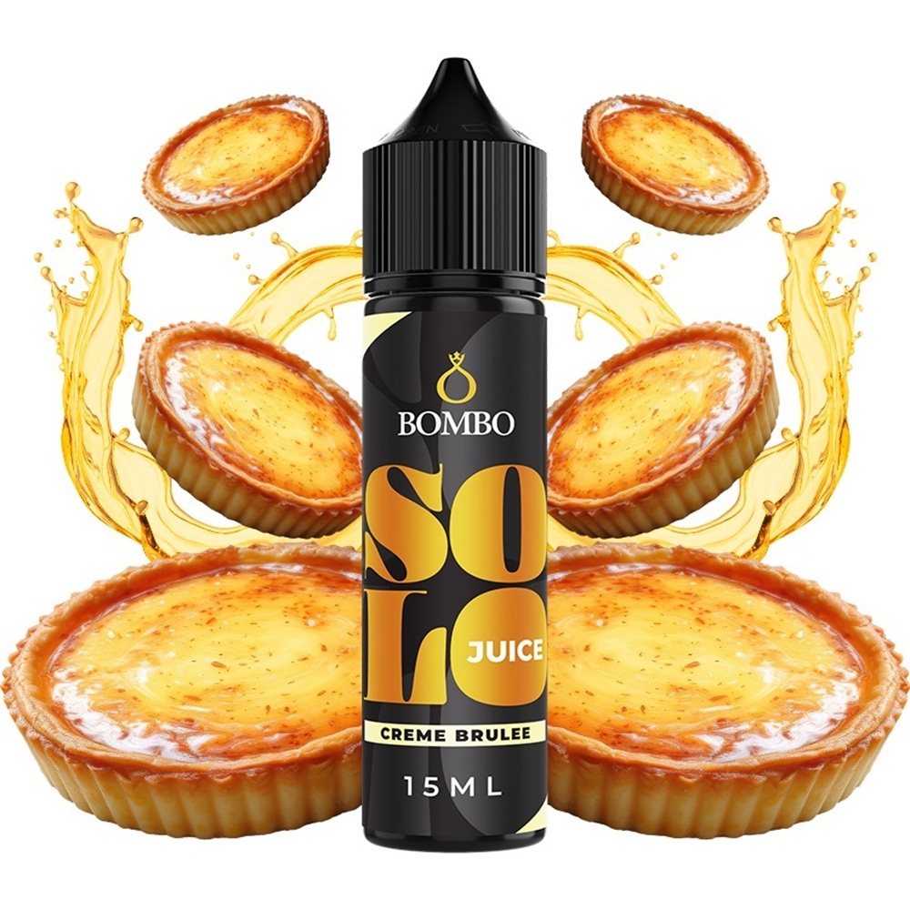 Picture of Bombo Solo Crème Brulee 15ml/60ml