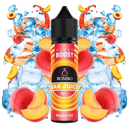 Picture of Bombo Bar Juice Hyper Boost Peach Ice 5ml/60ml