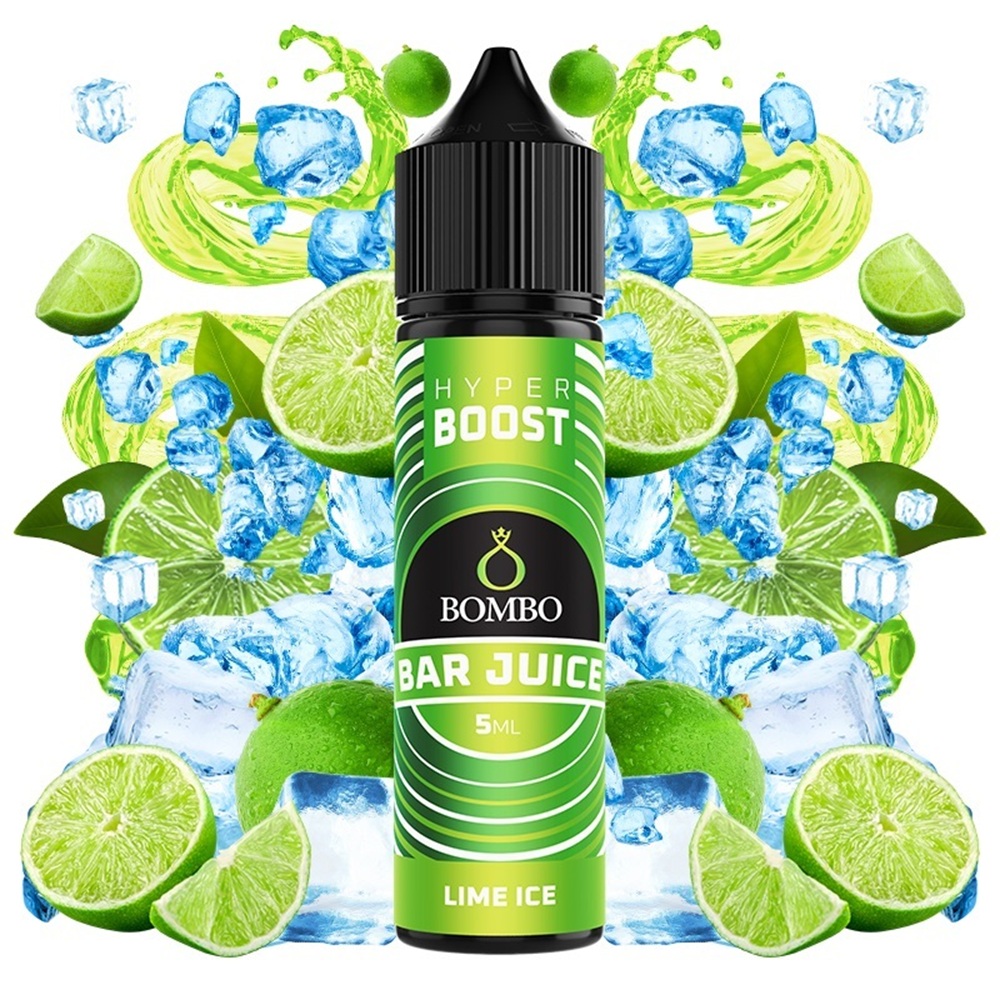 Picture of Bombo Bar Juice Hyper Boost Lime Ice 5ml/60ml