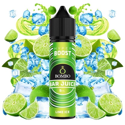 Picture of Bombo Bar Juice Hyper Boost Lime Ice 5ml/60ml