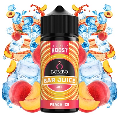 Picture of Bombo Bar Juice Hyper Boost Peach Ice 10ml/120ml