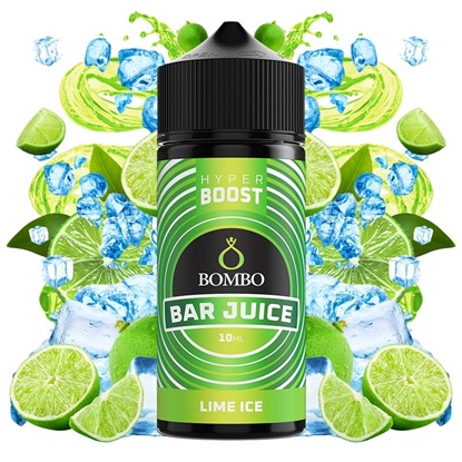 Picture of Bombo Bar Juice Hyper Boost Lime Ice 10ml/120ml