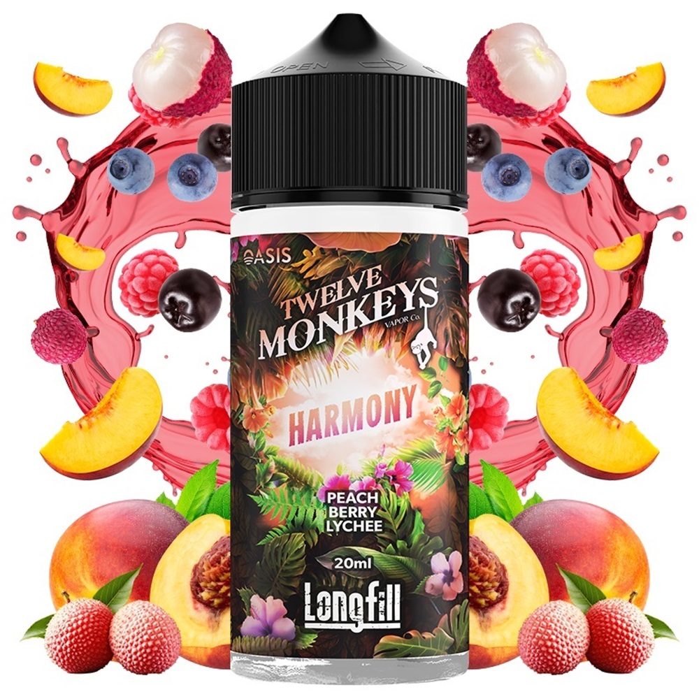 Picture of Twelve Monkeys Oasis Harmony 20ml/120ml