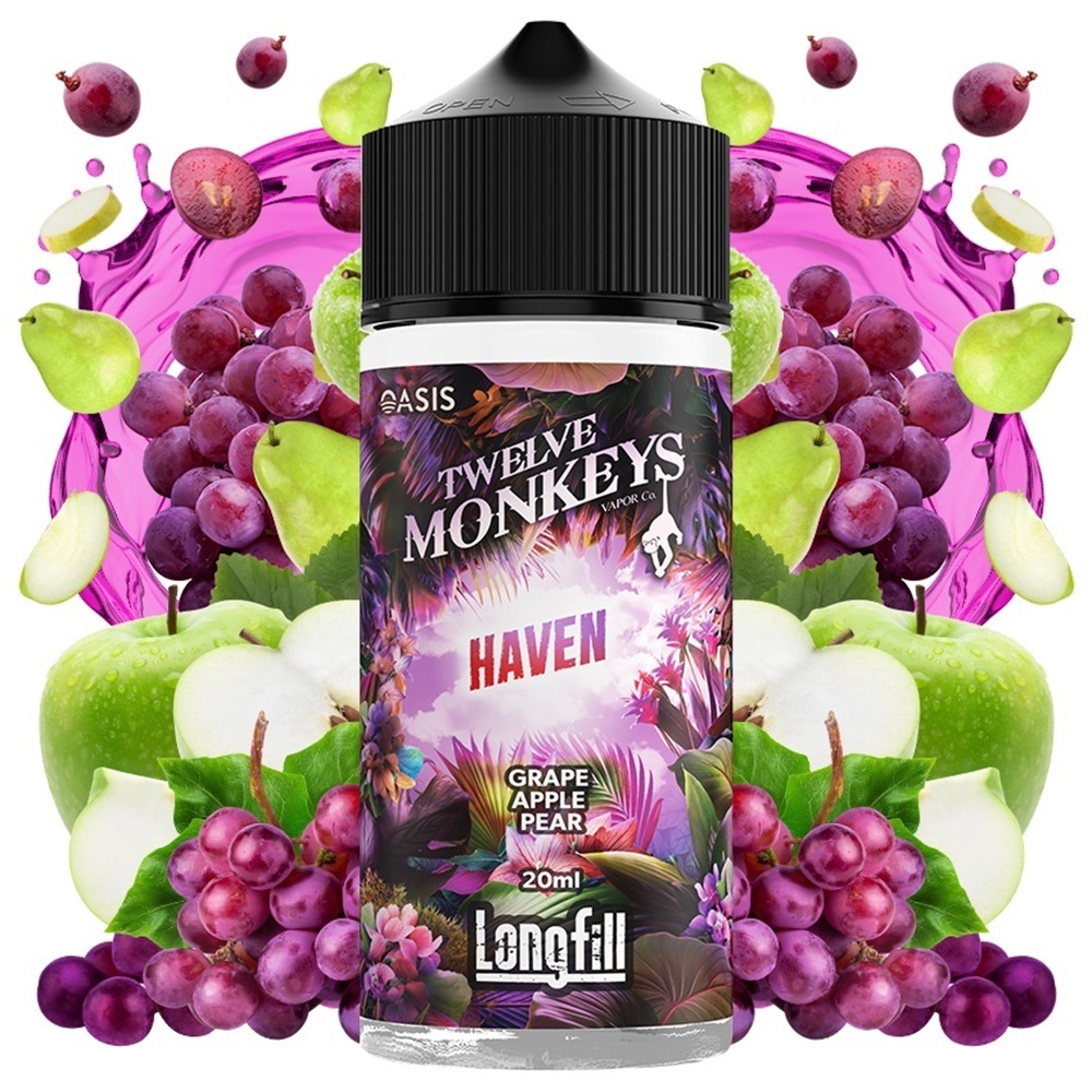 Picture of Twelve Monkeys Oasis Haven 20ml/120ml