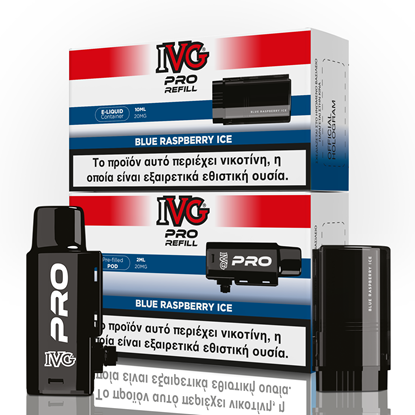 Picture of IVG Pro Refill Blue Raspberry Ice 20mg 2ml+10ml