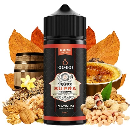 Picture of Bombo Platinum Tobaccos Nutty Supra Reserve Core Edition 20ml/120ml