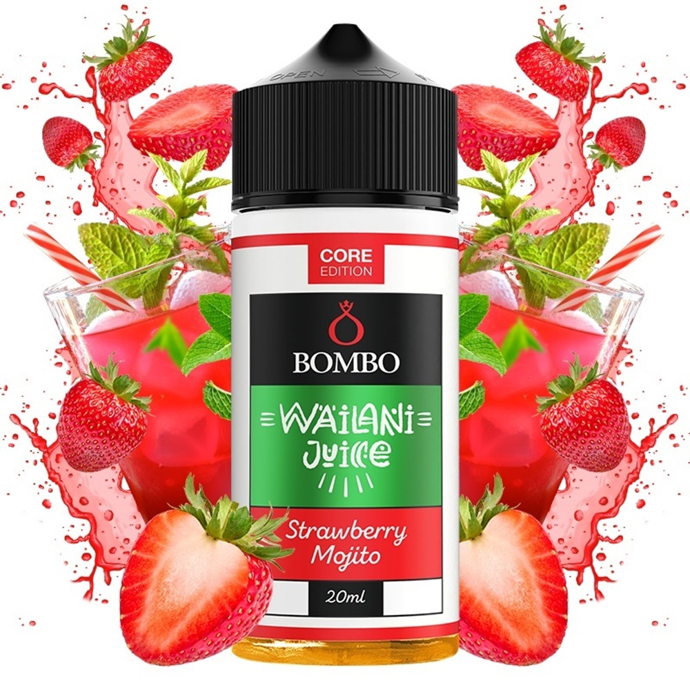 Picture of Bombo Wailani Juice Strawberry Mojito Core Edition 20ml/120ml