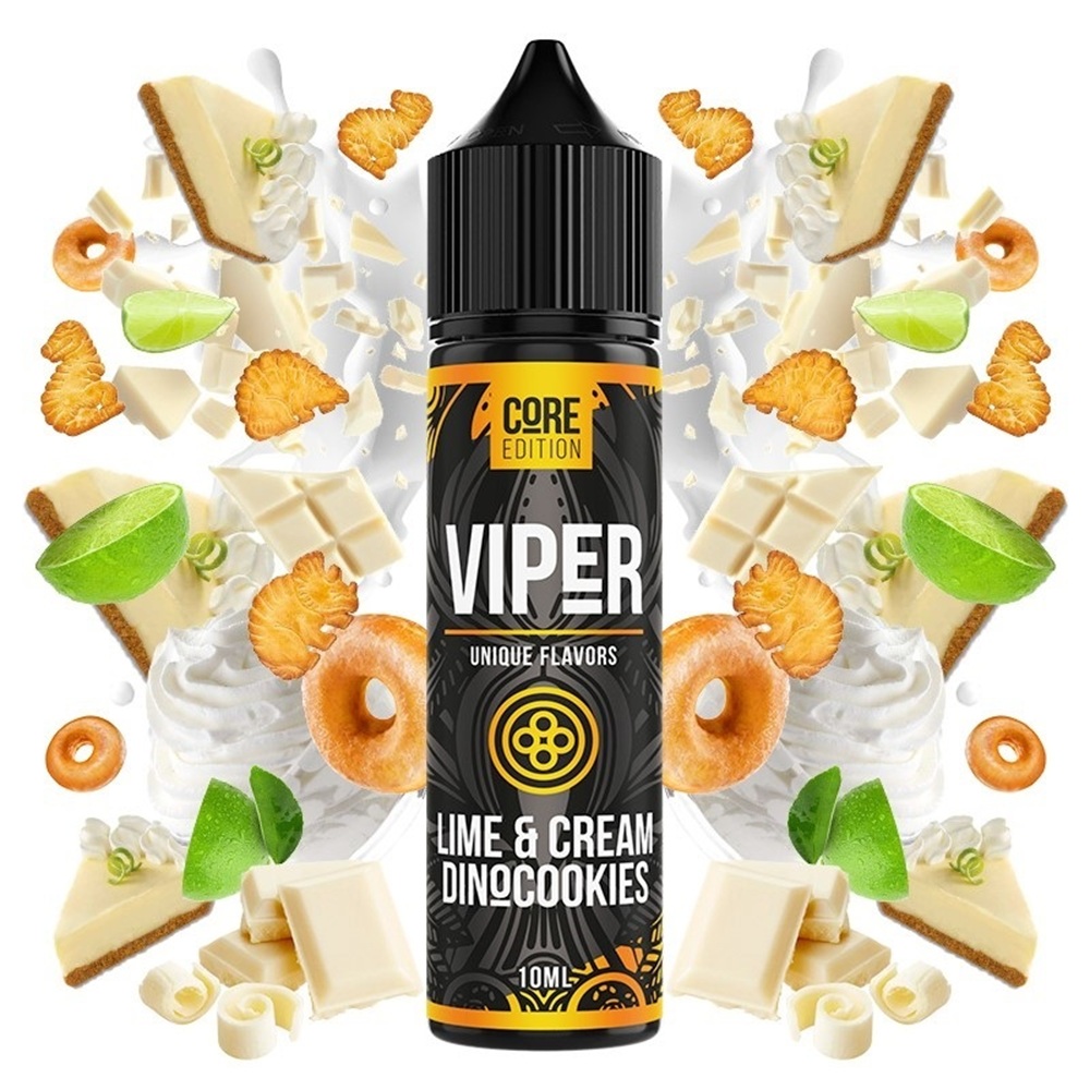 Picture of Viper Golden Owl Lime & Cream Dinocookies Core Edition 10ml/60ml