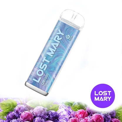 Picture of Lost Mary QM1000 Grape 20mg 2ml