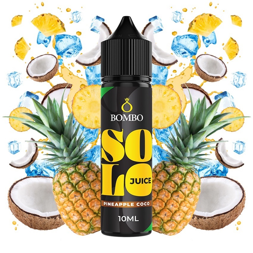 Picture of Bombo Solo Pineapple Coco 10ml/60ml