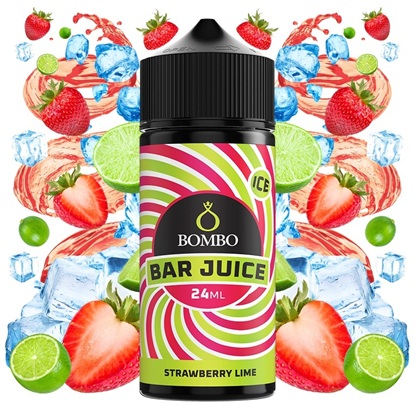 Picture of Bombo Bar Juice Strawberry Lime Ice 20ml/120ml