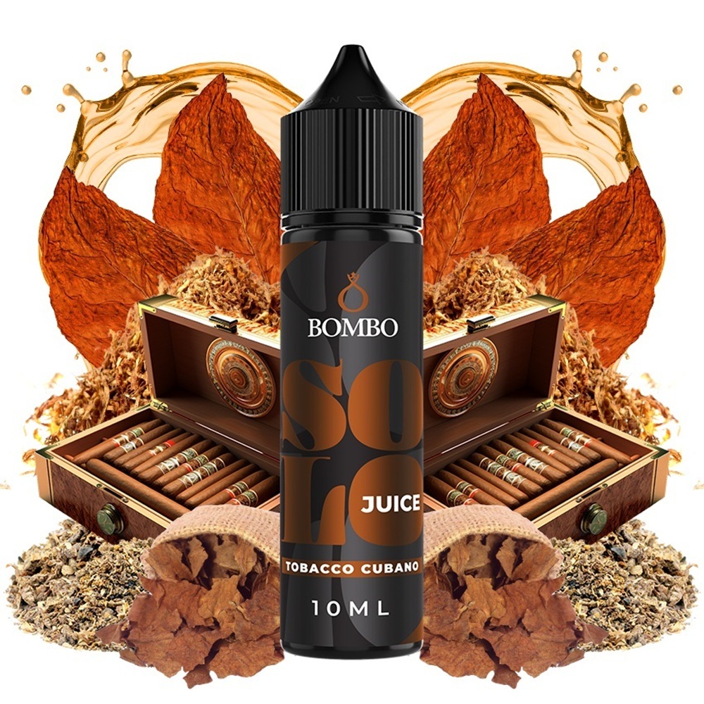 Picture of Bombo Solo Tobacco Cubano 10ml/60ml