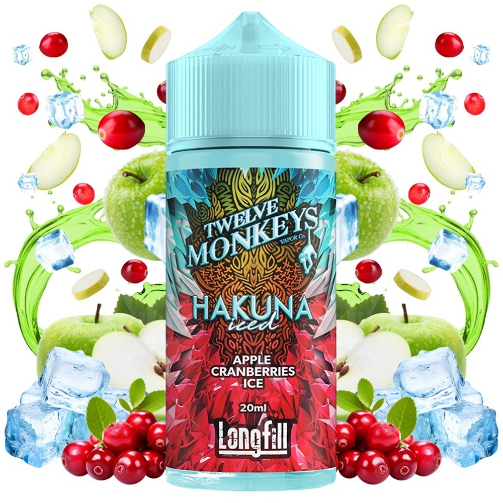 Picture of Twelve Monkeys Classic Hakuna Iced 20ml/120ml