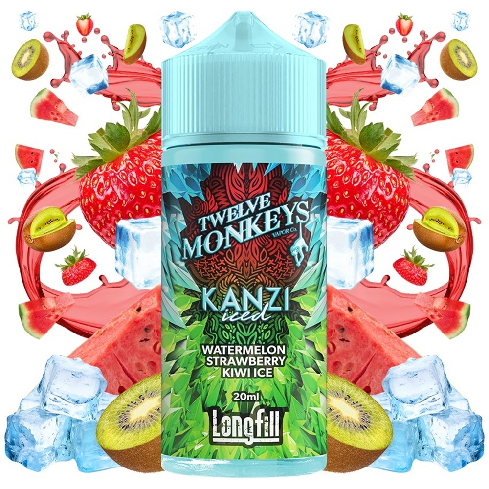 Picture of Twelve Monkeys Classic Kanzi Iced 20ml/120ml