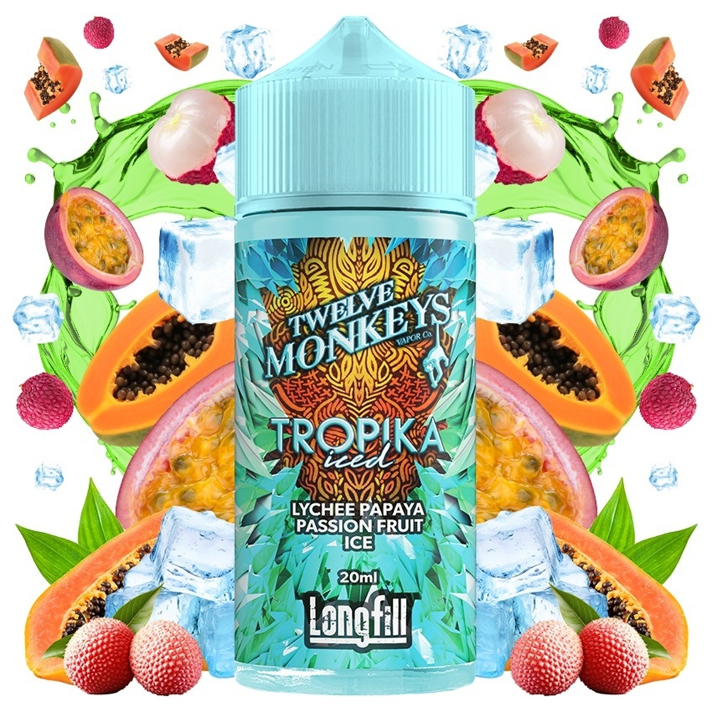 Picture of Twelve Monkeys Classic Tropika Iced 20ml/120ml