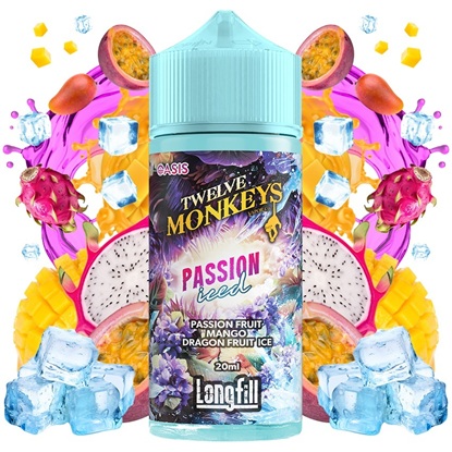 Picture of Twelve Monkeys Oasis Passion Iced 20ml/120ml