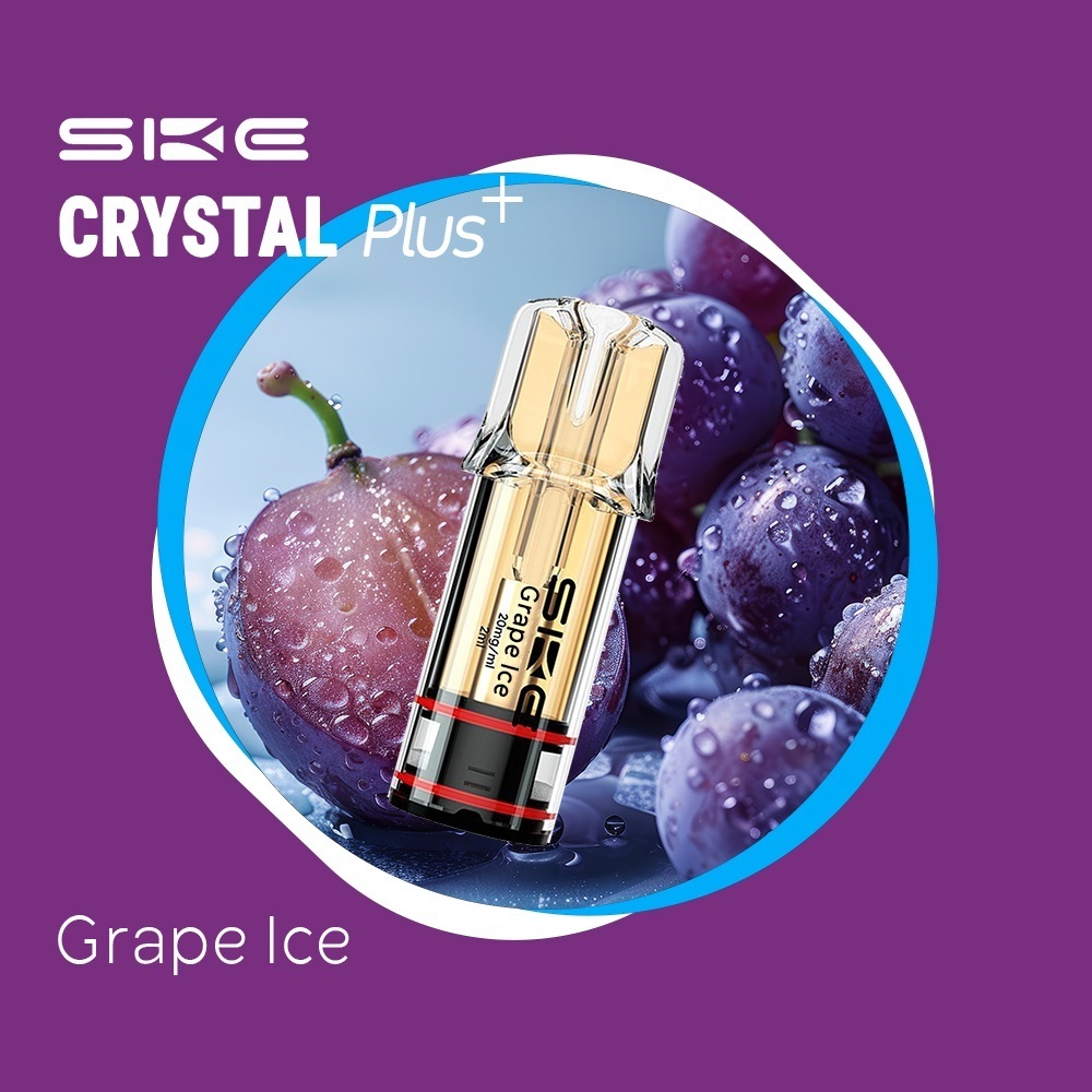 Picture of SKE Crystal Plus Pod Grape Ice 20mg 2ml