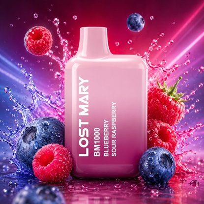 Picture of Lost Mary BM1000 Kit Blueberry Sour Raspberry 20mg 2ml