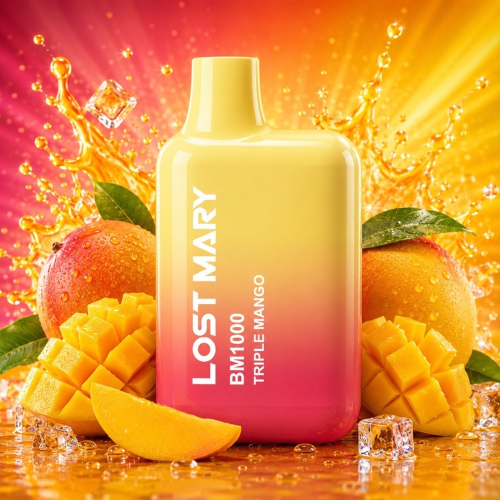 Picture of Lost Mary BM1000 Kit Triple Mango 20mg 2ml