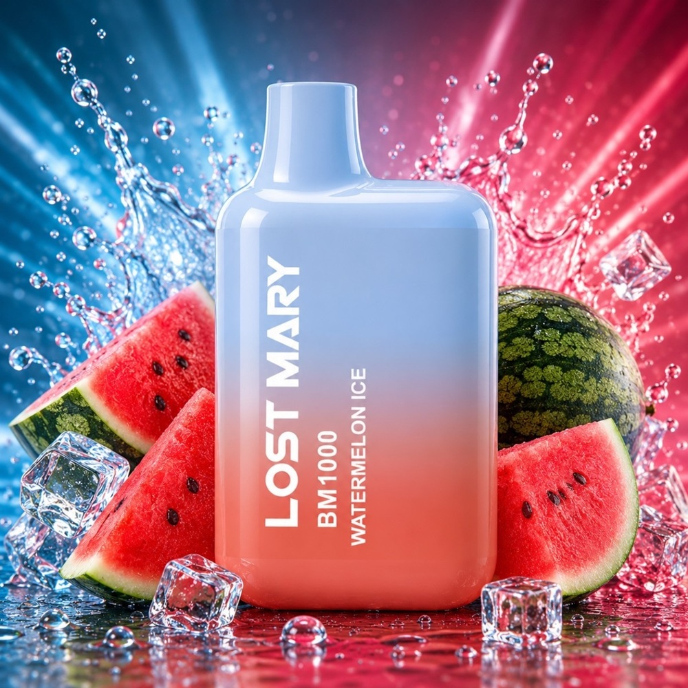 Picture of Lost Mary BM1000 Kit Watermelon Ice 20mg 2ml