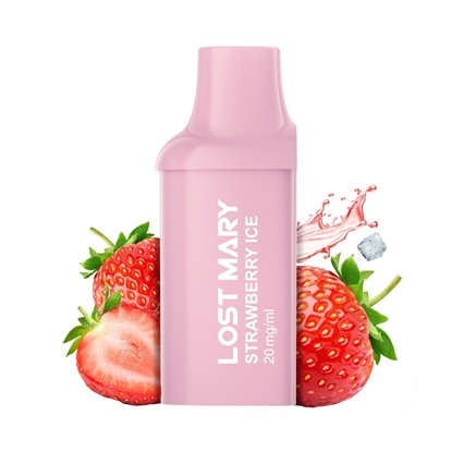 Picture of Lost Mary BM1000 Pod Strawberry Ice 20mg 2ml