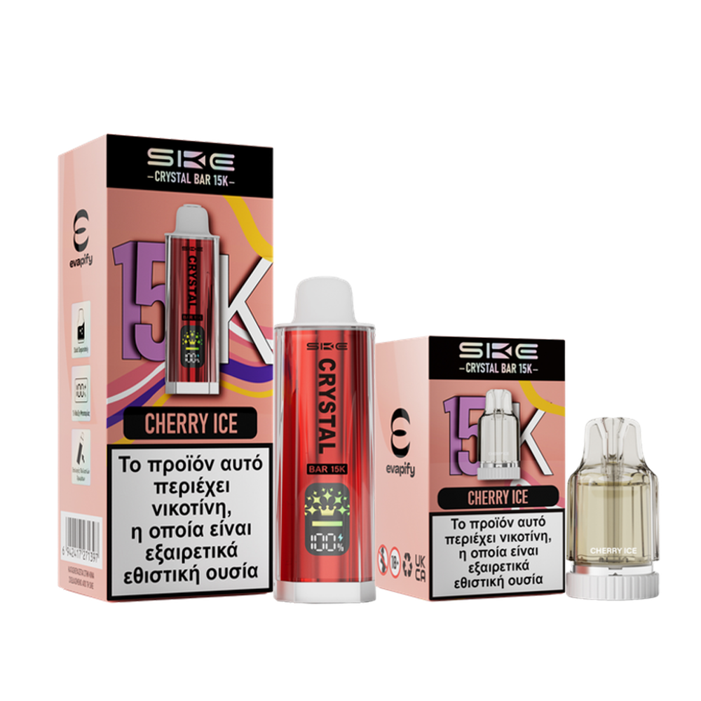 Picture of SKE Crystal Bar 15K Cherry Ice 20mg 2ml+10ml