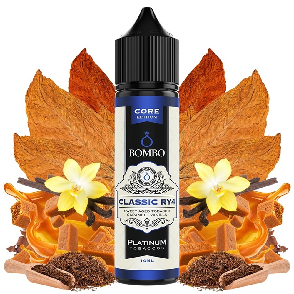 Picture of Bombo Platinum Tobaccos Classic RY4 Core Edition 10ml/60ml